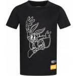 T-shirts à col rond Ellesse noirs en coton enfant Looney Tunes 