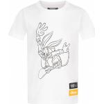 T-shirts à col rond Ellesse blancs en coton enfant Looney Tunes 