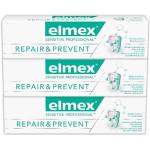 Elmex Sensitive Professional Repair & Prevent dentifrice pour dents sensibles 3x75 ml