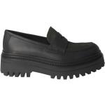 Elvio Zanon - Shoes > Flats > Loafers - Black -
