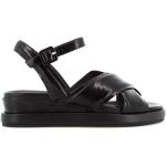 Elvio Zanon - Shoes > Sandals > Flat Sandals - Black -