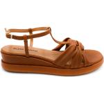 Elvio Zanon - Shoes > Sandals > Flat Sandals - Brown -