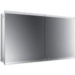 Emco Asis Evo armoire de toilette avec éclairage encastré 939708016 1200x700mm, 2 portes, avec système d'éclairage, sans chauffage des rétroviseurs