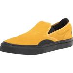 Chaussures de skate  Emerica jaunes en caoutchouc étanches Pointure 43 look fashion pour homme 