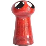 Vases design rouges en céramique de 35 cm 