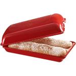 Moules à pain Emile Henry rouges 