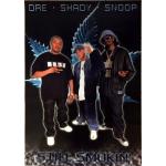 Eminem Dr Dre - Snoop Dogg - 60x90 Cm - Affiche / Poster