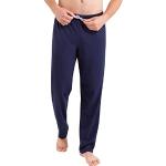 Pantalons de pyjama Eminence bleu marine en coton oeko-tex à motif France Taille M look fashion pour homme 