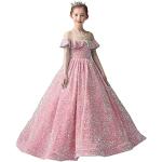 Déguisements roses à paillettes de princesses Taille 8 ans look fashion pour fille de la boutique en ligne Amazon.fr 