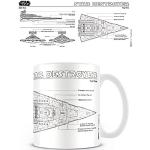 empireposter 714053 Star Wars – Star Destroyer Sketch – Tasse, diamètre 8,5 cm, Céramique, Multicolore, 12 x 8 x 9,5 cm