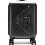 Emporio Armani bagage de cabine à logo embossé - Noir