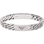 Bracelets de créateur Armani Emporio Armani gris acier en acier en acier pour homme 