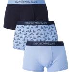 Caleçons de créateur Armani Emporio Armani bleus Taille XL pour homme en promo 