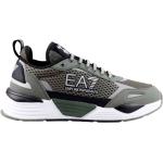 Chaussures de running de créateur Armani Emporio Armani vertes en fil filet légères Pointure 44,5 pour homme 