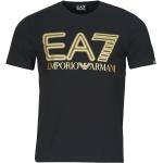 T-shirts de créateur Armani Emporio Armani noirs Taille S pour homme 