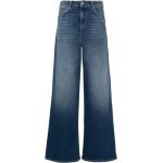 Jeans taille haute de créateur Armani Emporio Armani bleus en coton mélangé W25 L28 classiques pour femme 