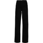Jeans droits de créateur Armani Emporio Armani noirs en denim W25 L28 pour femme 