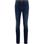 Jeans skinny de créateur Armani Emporio Armani bleus en lyocell éco-responsable W30 L29 pour femme en promo 