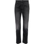 Jeans slim de créateur Armani Emporio Armani bleus délavés stretch pour homme 