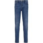 Jeans slim de créateur Armani Emporio Armani bleu indigo stretch 