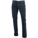 Jeans slim de créateur Armani Emporio Armani bleus en denim 