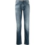 Jeans slim de créateur Armani Emporio Armani bleus en denim pour homme 