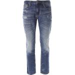 Jeans slim de créateur Armani Emporio Armani bleus en coton Taille XS pour homme 
