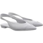 Chaussures casual de créateur Armani Emporio Armani grises look casual pour femme en promo 