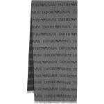 Écharpes à mailles de créateur Armani Emporio Armani grises en fibre acrylique Tailles uniques pour homme en promo 