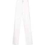 Pantalons droits de créateur Armani Emporio Armani blancs éco-responsable Taille 3 XL W46 pour homme 