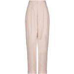 Pantalons taille haute de créateur Armani Emporio Armani rose pastel en coton Taille XS pour femme 