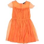 Robes à manches courtes Armani Emporio Armani orange en soie de créateur Taille 6 ans pour fille de la boutique en ligne Yoox.com avec livraison gratuite 