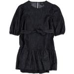 Robes à manches longues Armani Emporio Armani bleues lamées en denim de créateur Taille 11 ans pour fille de la boutique en ligne Yoox.com avec livraison gratuite 