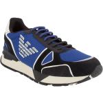 Chaussures de créateur Armani Emporio Armani bleues en polyuréthane en cuir Pointure 41 pour homme 