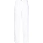Pantalons classiques de créateur Armani Emporio Armani blancs W25 L29 pour femme en promo 