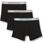 Boxers de créateur Armani Emporio Armani noirs en lot de 3 Taille XL look fashion pour homme 