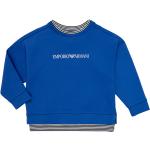 Sweatshirts de créateur Armani Emporio Armani bleus enfant Taille 16 ans en promo 