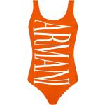 Maillots de bain une pièce de créateur Armani Emporio Armani orange en polyamide lavable à la main en lot de 1 Taille XS pour femme 