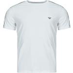 T-shirts de créateur Armani Emporio Armani blancs Taille S pour homme 