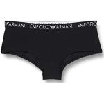Shorties de créateur Armani Emporio Armani noirs à logo Taille XL look fashion pour femme 