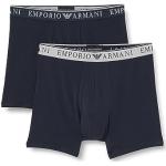 Boxers de créateur Armani Emporio Armani en coton lavable en machine en lot de 2 Taille M look fashion pour homme 
