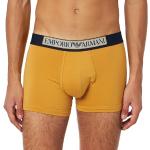 Boxers de créateur Armani Emporio Armani jaunes à logo bio Taille S look fashion pour homme 