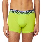 Boxers de créateur Armani Emporio Armani vert lime bio Taille S look fashion pour homme en promo 