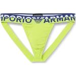 Jockstraps de créateur Armani Emporio Armani vert lime bio Taille L look fashion pour homme 