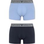 Boxers de créateur Armani Emporio Armani bleu marine à logo Taille XL 