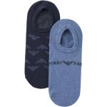 Socquettes de créateur Armani Emporio Armani bleues en lot de 2 Tailles uniques pour homme 