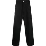 Pantalons taille basse de créateur Armani Emporio Armani noirs stretch Taille 3 XL W46 pour homme 