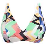 Hauts de bikini Empreinte multicolores Taille M pour femme en promo 