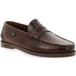 Mocassins Paraboot marron en cuir made in France Pointure 41 look casual pour homme 