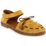 Chaussures Coco & Abricot jaunes pour femme 